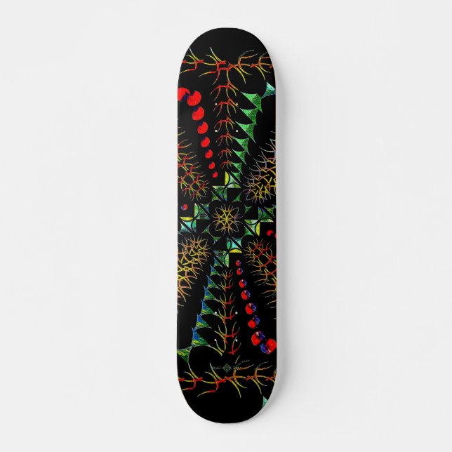 Verdrehte Träume Skateboard (Vorne)