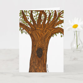Verdrehter Baum Karte