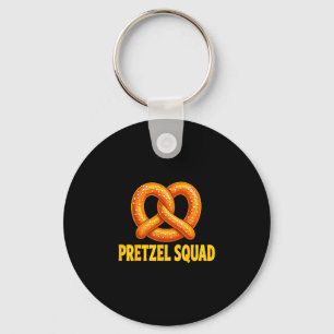Verdrehter Brezel-Liebhaber-Trupp Schlüsselanhänger