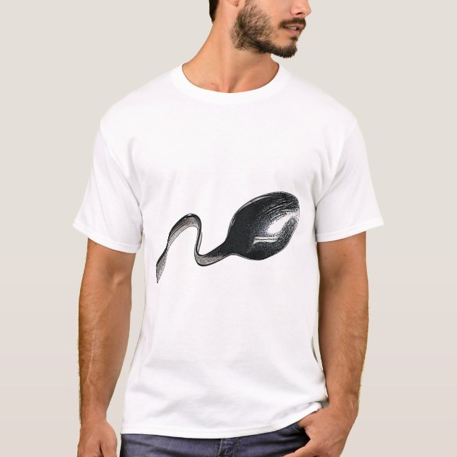 Verdrehter Löffel T-Shirt (Vorderseite)