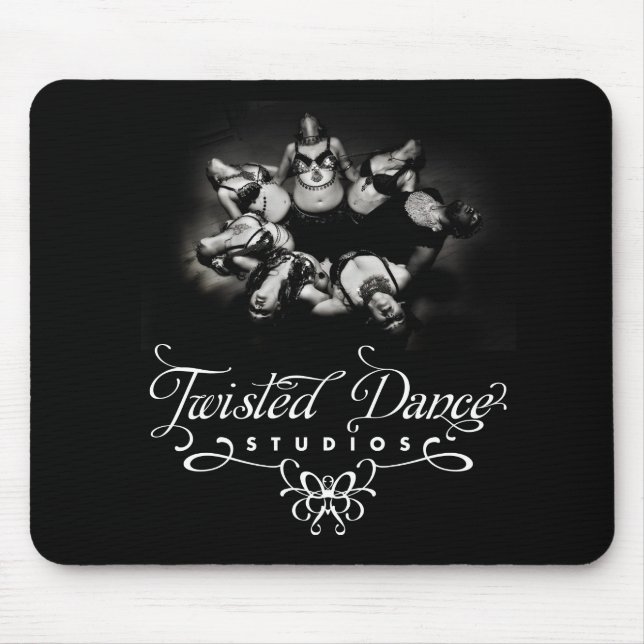 Verdrehter Tanz Mousepad (Vorne)