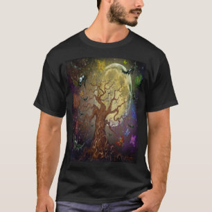 Verdrehtes-Baum-T-Shirt T-Shirt