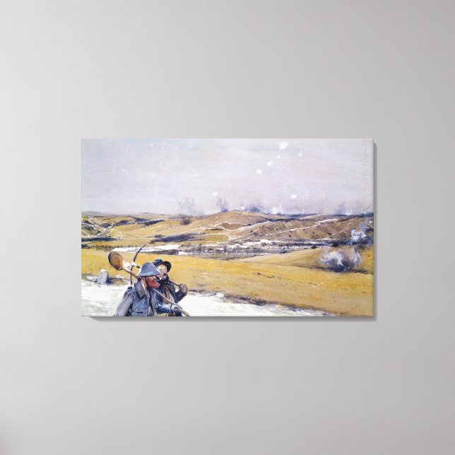 Verdun, 1916 leinwanddruck (Vorderseite)