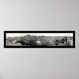 Verdun France WWI Damage Photo 1919 Poster