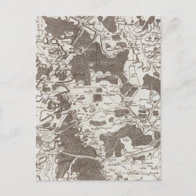 Verdun Postkarte (Vorderseite)