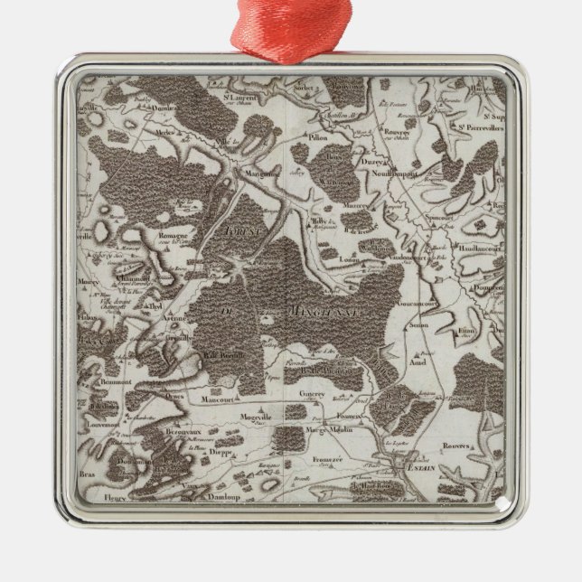 Verdun Silbernes Ornament (Vorne)