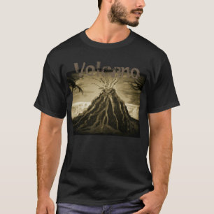 Verdunkelter Vulkan T-Shirt
