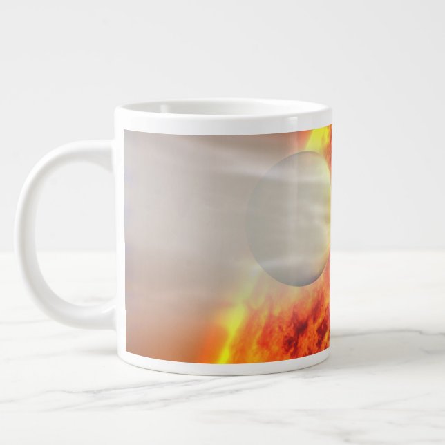 Verdunstung der Atmosphäre von Hd 189733b Jumbo-Tasse (Links)
