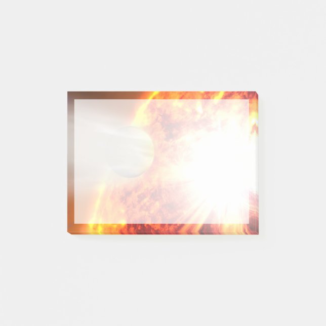 Verdunstung der Atmosphäre von Hd 189733b Post-it Klebezettel (Vorderseite)