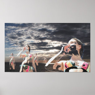 Verdunstung in den Himmel - Maßgeschneidert Poster