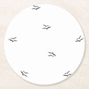 Veredeln Sie Ihre Marke mit hochwertigen Papiertüt Runder Pappuntersetzer