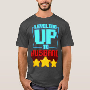 Verehelichung Junggesellenabschied Videospiel Game T-Shirt