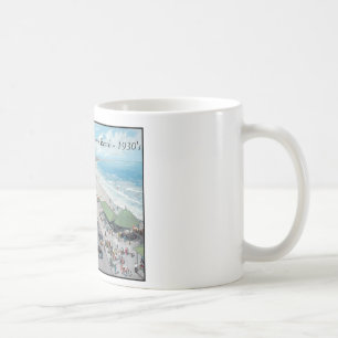 Verehren Sie Strand - Dreißigerjahre Tasse
