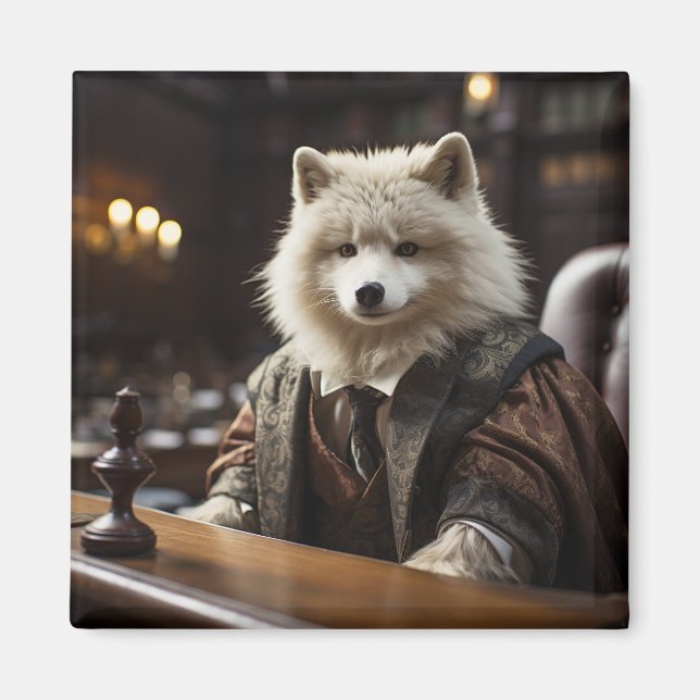 Verehrte Tiere vom Hof #7 Magnet (Vorne)