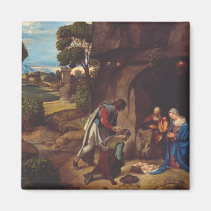 Verehrung der Hirten durch Giorgione Magnet