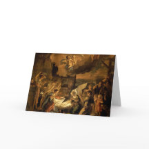 Verehrung der Hirten Feine Kunst Weihnachten