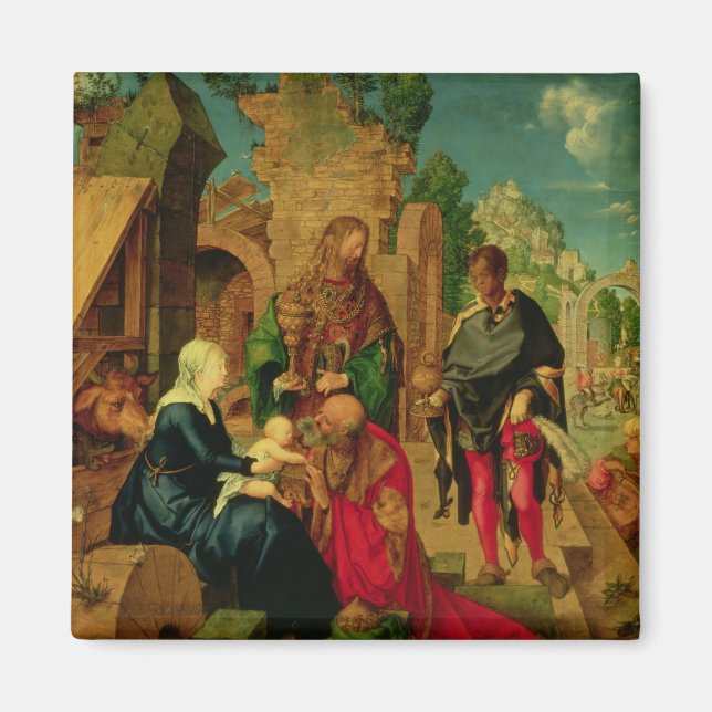 Verehrung der Magi, 1504 Magnet (Vorne)