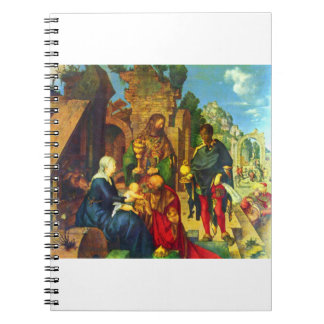 Verehrung der Magi - Albrecht Durer - c1504 Notizblock