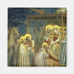 Verehrung der Magi, c.1305 Magnet