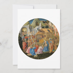 Verehrung der Magi durch Fra Angelico und Filippo Einladung