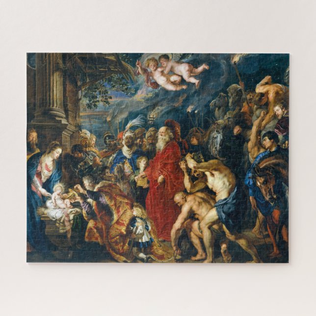 Verehrung der Magi | Peter Paul Rubens | Puzzle (Horizontal)