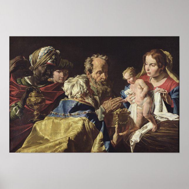 Verehrung der Magi Poster (Vorne)