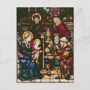 Verehrung der Magi Postkarte