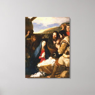 Verehrung der Schäfer, 1650 Leinwanddruck