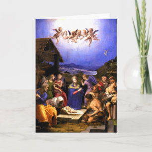 Verehrung der Schäfer - Bronzino - Italiener Feiertagskarte
