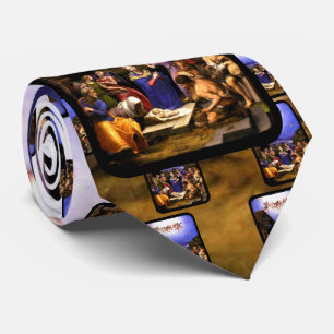 Verehrung der Schäfer - Bronzino - Italiener Krawatte