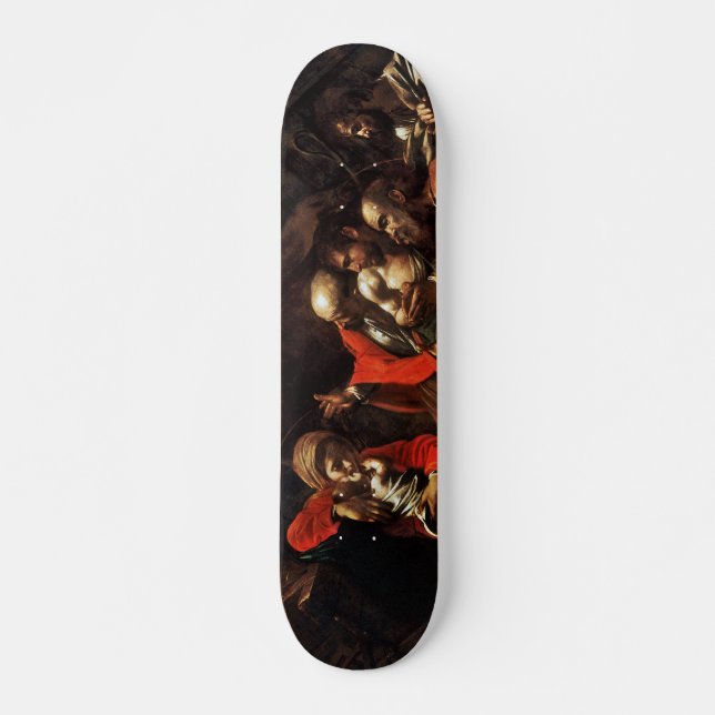 Verehrung der Schäfer durch Caravaggio (1609) Skateboard (Vorne)