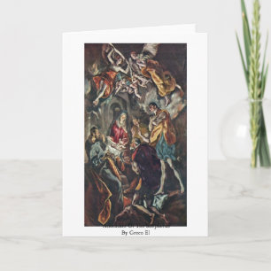 Verehrung der Schäfer durch Greco EL Karte