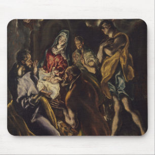 Verehrung der Schäfer Mousepad