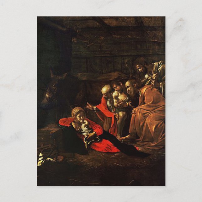 'Verehrung der Shepheds' Postkarte (Vorderseite)