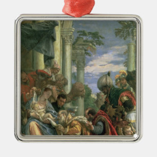 Verehrung der Weisen, 1570s Silbernes Ornament