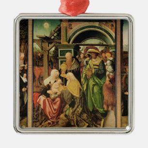 Verehrung der Weisen 2 Ornament Aus Metall