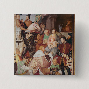 Verehrung der Weisen, c.1532-35 Button