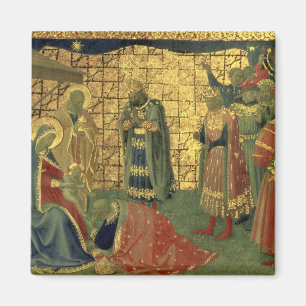 Verehrung der Weisen, Detail von einer Magnet