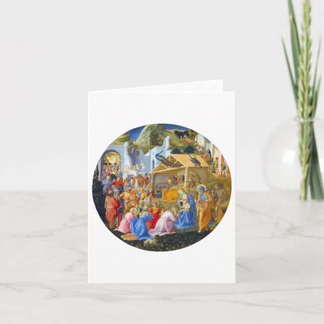 VEREHRUNG DER WEISEN FEIERTAGSKARTE (Vorderseite)