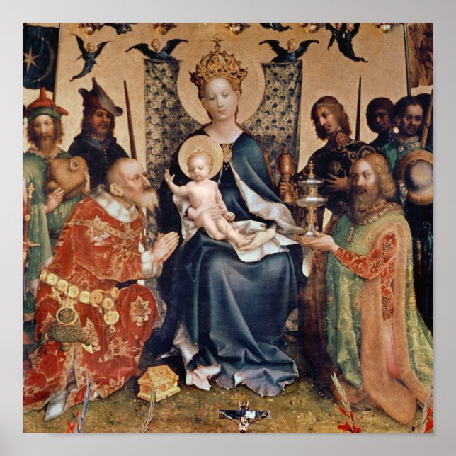Verehrung des Altarbildes von Magi Poster (Vorne)