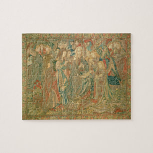 Verehrung des Christus-Kindes (Tapisserie) Puzzle