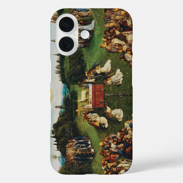 Verehrung des Lamms durch Jan van Eyck Case-Mate iPhone Hülle (Rückseite)