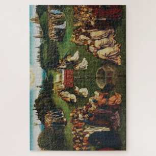 Verehrung des Lamms durch Jan van Eyck Puzzle