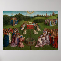 Verehrung des Mystischen Lamms, Das Gent-Altarpiec