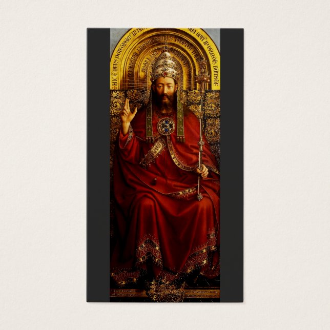 Verehrung des Mystischen Lamms durch Jan van Eyck (Vorderseite)