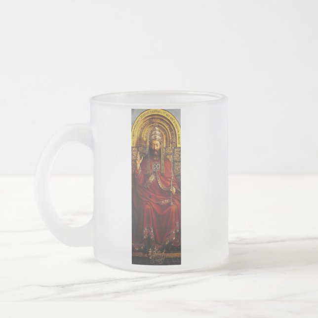 Verehrung des Mystischen Lamms durch Jan van Eyck Mattglastasse (Links)