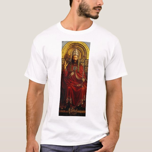 Verehrung des Mystischen Lamms durch Jan van Eyck T-Shirt (Vorderseite)
