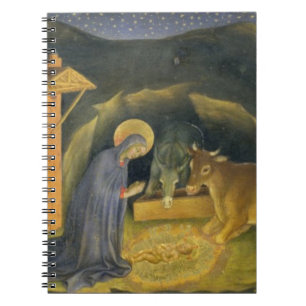Verehrung des WeisenAltarpiece; links Handpredel Notizblock