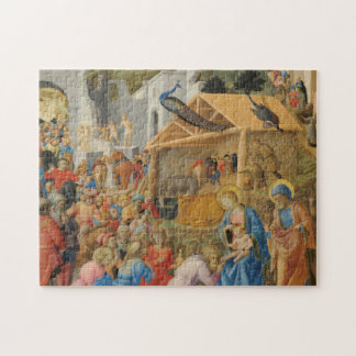 Verehrung von Magi Fra Angelico Fra Filippo Lippi Puzzle