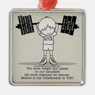 Verein BITUB- balanciert Ornament Aus Metall